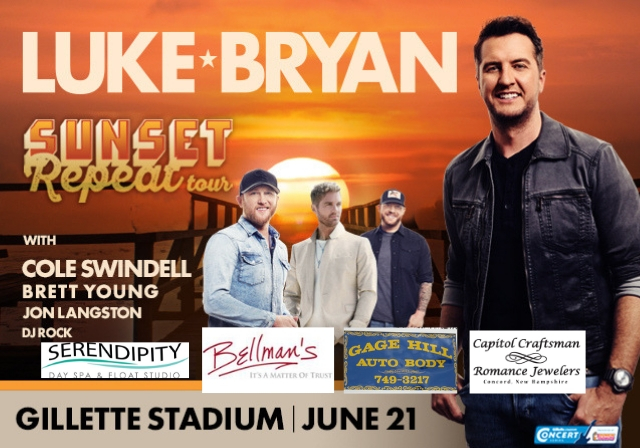 Here’s How to Win Tickets to See Luke Bryan at Gillette Stadium With Transportation