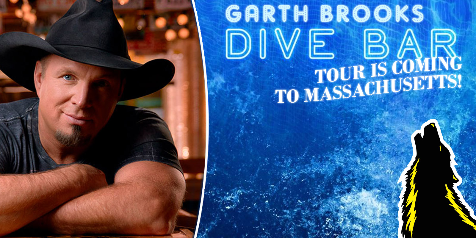 Where in Massachusetts is Garth Brooks Bringing His ‘Dive Bar’ Tour?