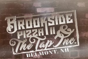 Brookside Pizza logo w-Belmont