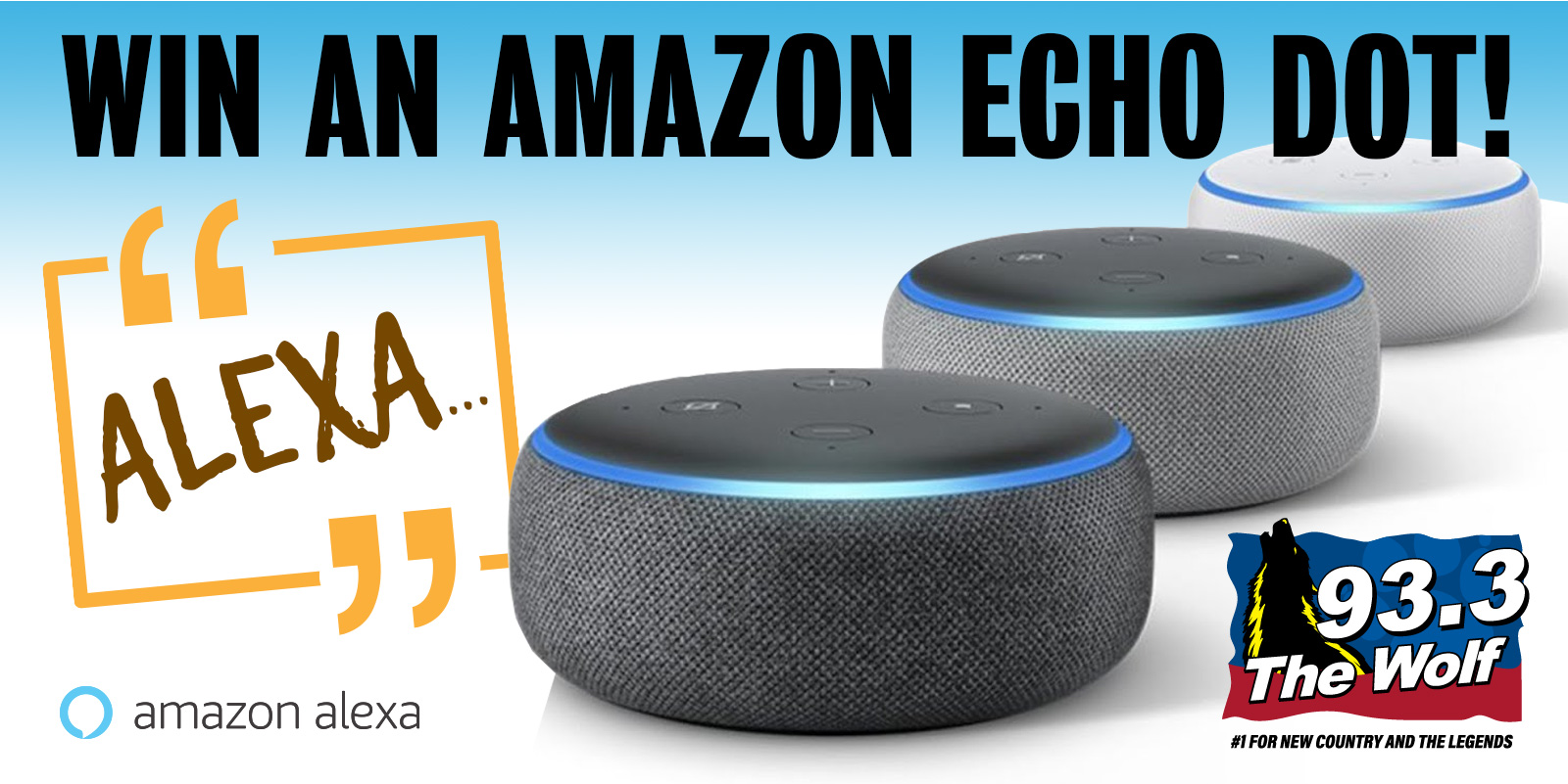 Here’s How to Win An Amazon Echo Dot