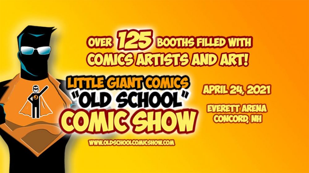 old school comic show april