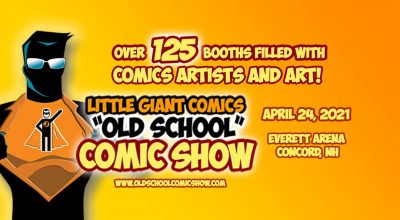 old school comic show april