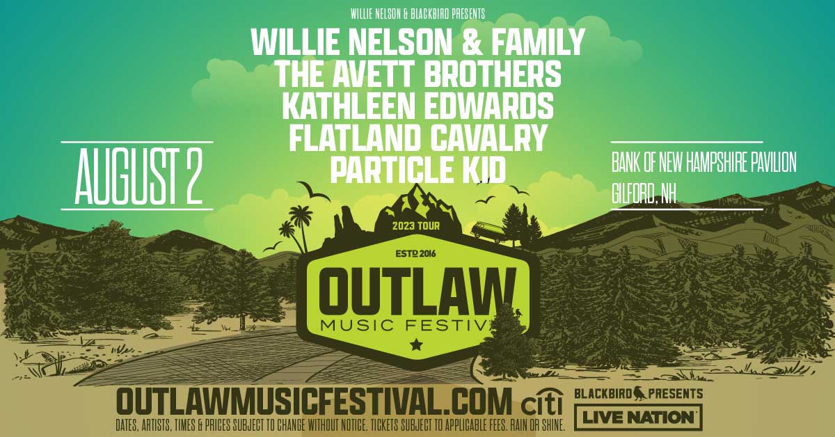 Win Tickets To The Outlaw Music Festival At The Bank Of NH Pavilion!