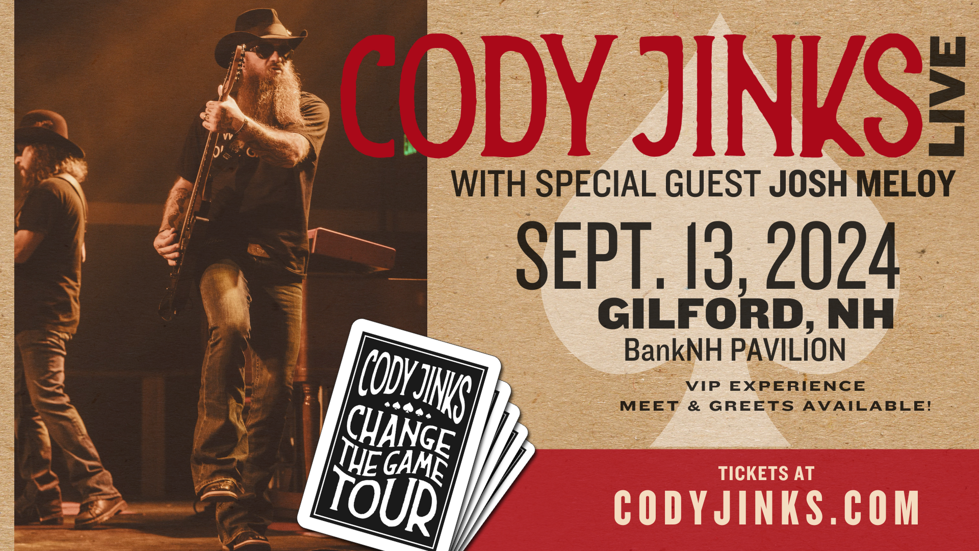 Win Tickets To Cody Jinks At The BankNH Pavilion!