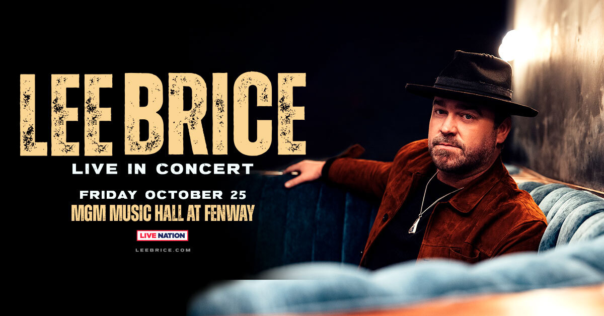 Win Tickets To Lee Brice At The MGM Music Hall At Fenway!