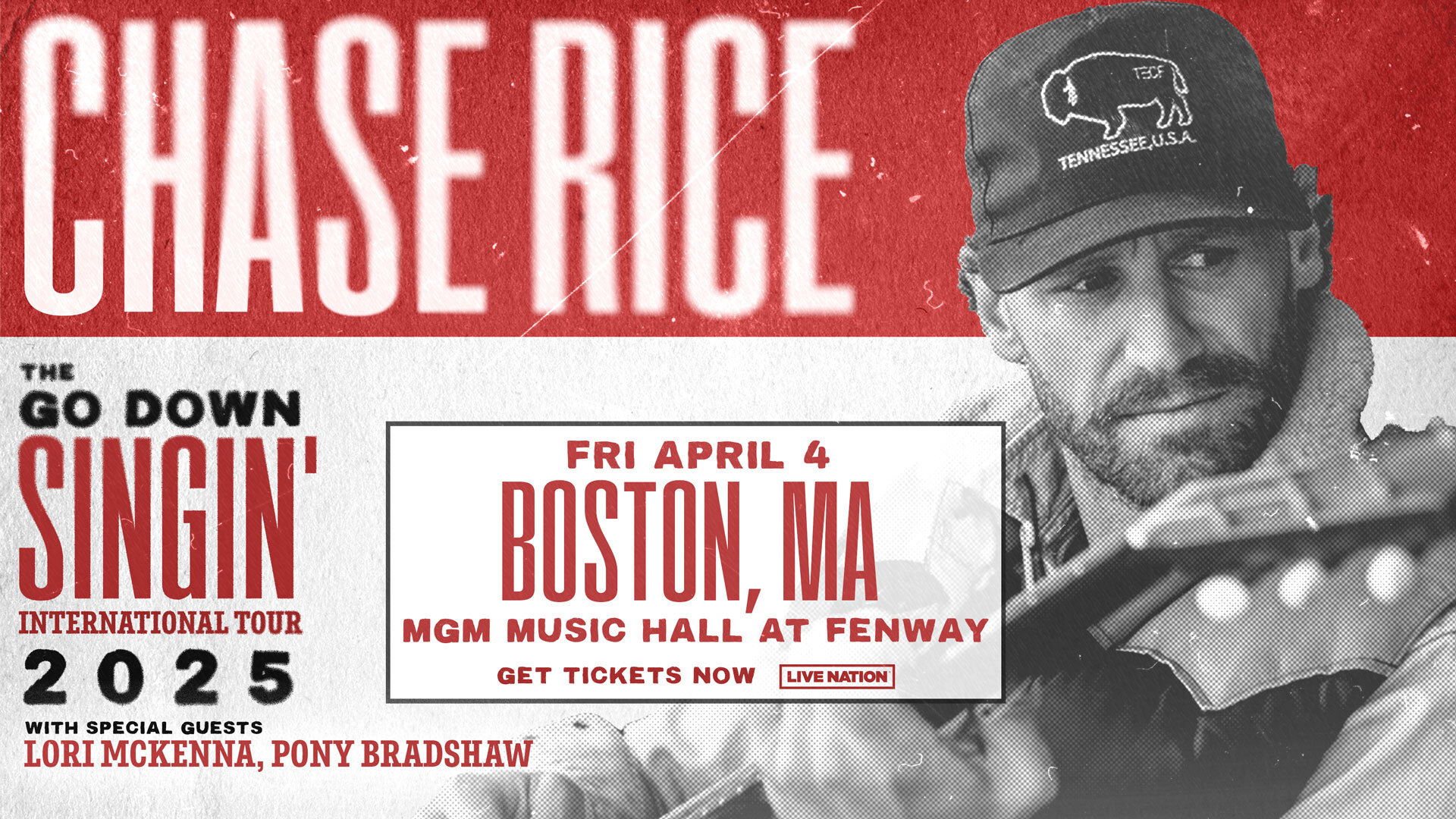 Win Tickets To Chase Rice At The MGM Music Hall At Fenway!