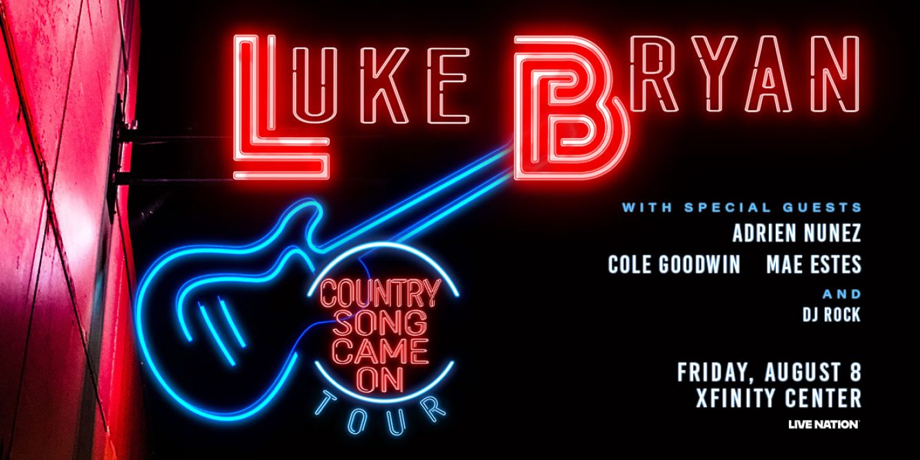 Win Tickets to See Luke Bryan at the Xfinity Center!