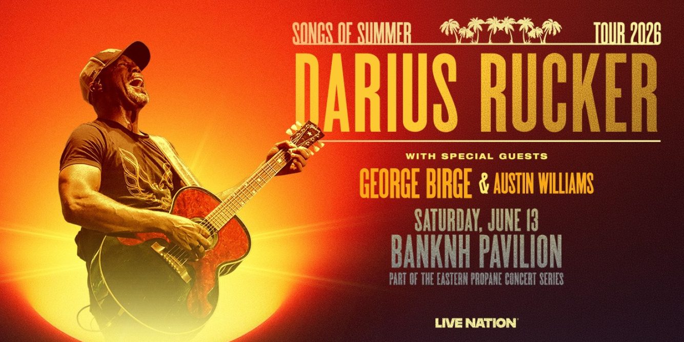 Win Tickets To Darius Rucker At The BankNH Pavilion!