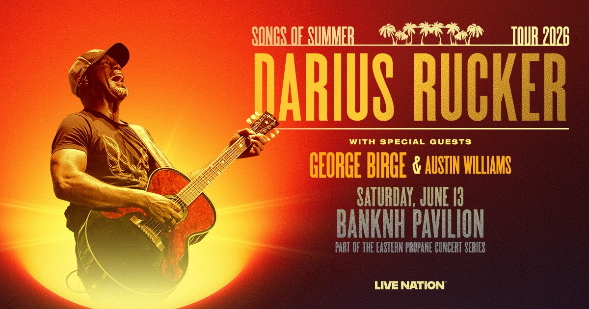 Win Tickets To Darius Rucker At The BankNH Pavilion!