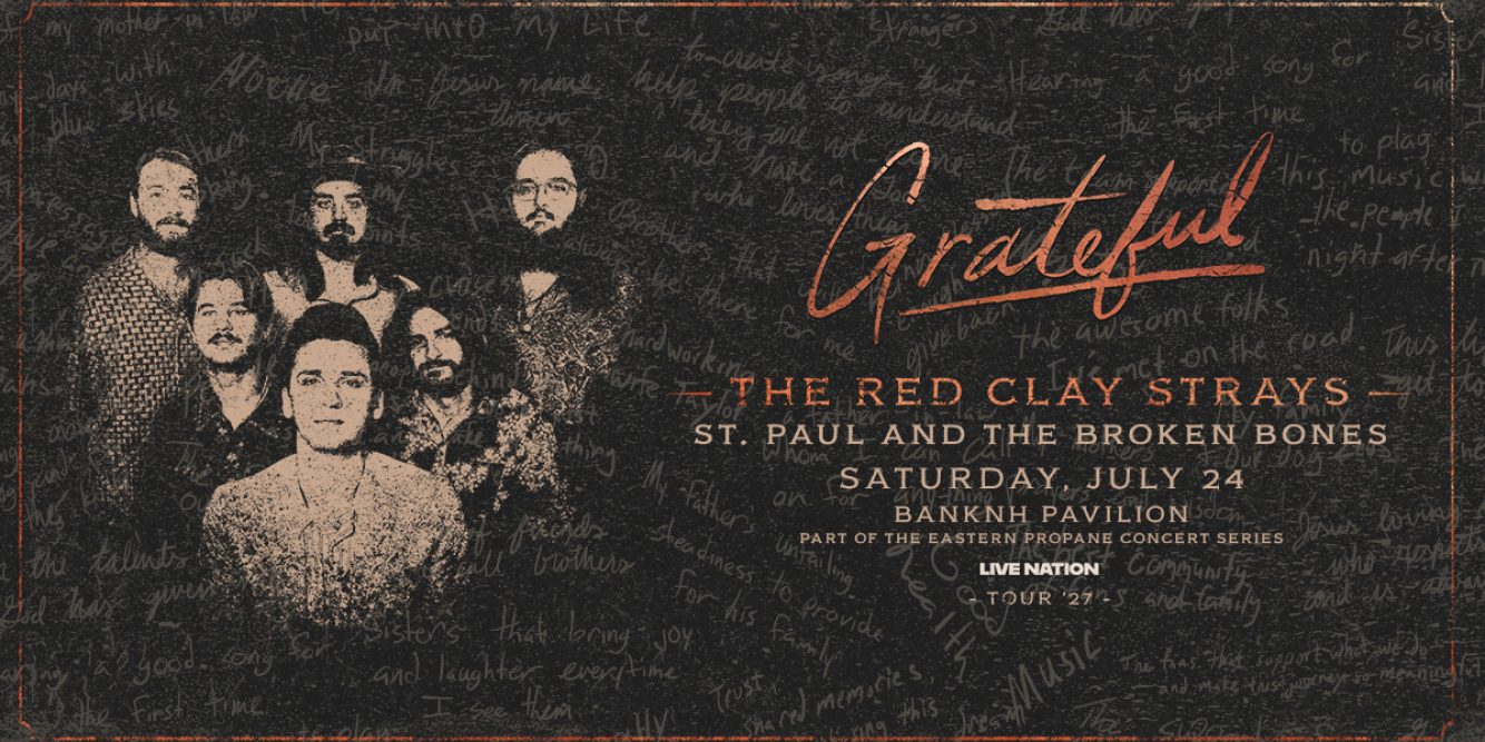 Win tickets to see The Red Clay Strays at BankNH Pavilion!