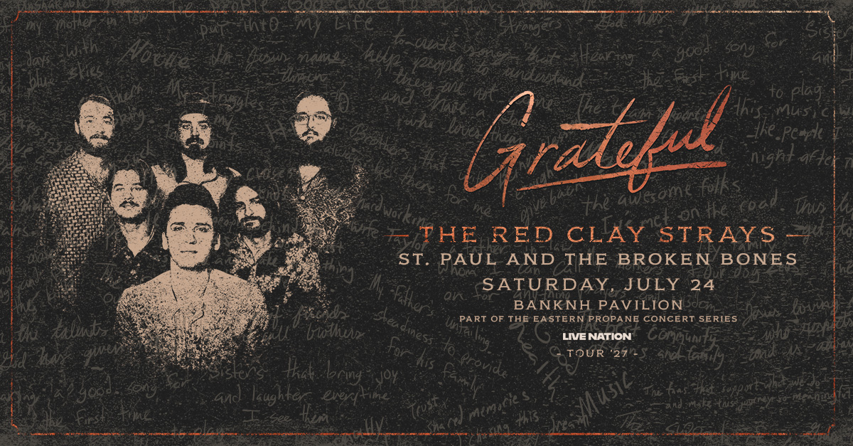 Win tickets to see The Red Clay Strays at BankNH Pavilion!